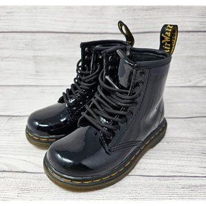 Dr. Martens Kids 1460 patent leather boots Size 7‎